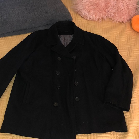 wool button up jacket